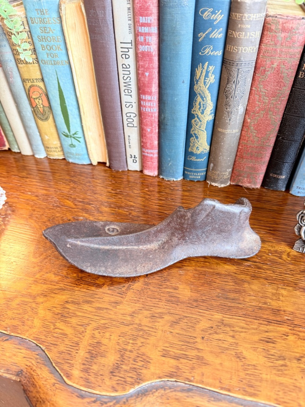 Antique Cast Iron Shoe Last Size 6 - Picture 11 of 12